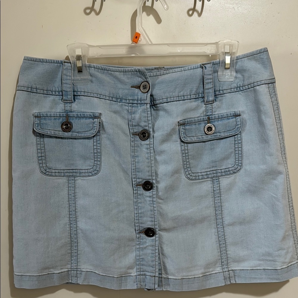 Sonoma Life + Style Light Blue Denim Size 12 Skort!